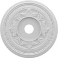 Dwellingdesigns 22 x 3.5 x 1 in. Baltimore Thermoformed PVC Ceiling Medallion - 7.75 in. DW290606